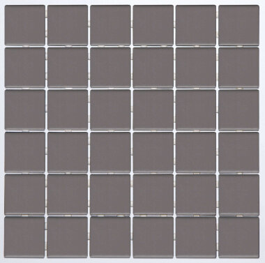 Colorado Mosaic Tile 12" x 12" - Taupe Matte