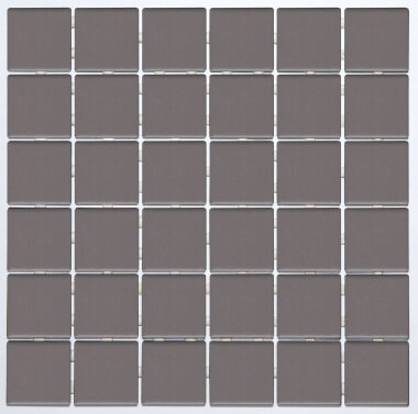 Colorado Mosaic Tile 12" x 12" - Taupe Matte