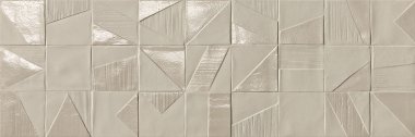 Mat & More Domino Decor Tile 10" x 30" - Taupe