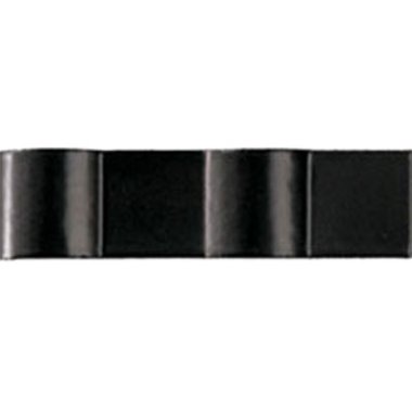 Ombre Medium Rectangular 2.375" x 8.938" - Black