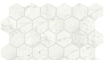 I Marmi Tile Hexagon Mosaic 2