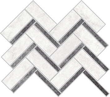 Centuries / Panarea Tile Freccia - Antique Pisa/Black