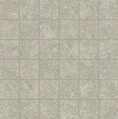 Etoile Mosaic Marble Look Tile 5" x 5" - Vintage Gris