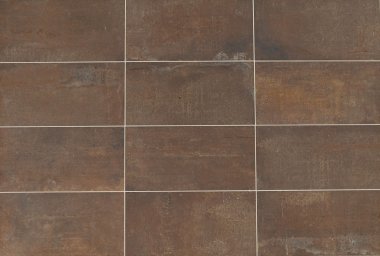 Union Tile 24" x 48" - Rusted Brown