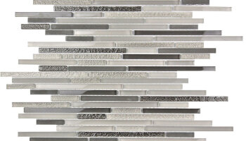 Cascades Gray Mist Mosaic Tile 11.8