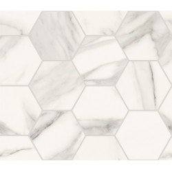 Trumarmi Polished Hexagon 4"x4" Tile 12" x 13" - Extra