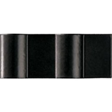 Ombre Tall Curved 3.563" x 8.938" - Black