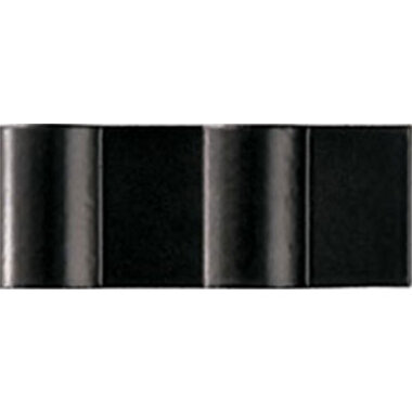 Ombre Tall Curved 3.563" x 8.938" - Black