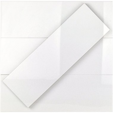 Crystal Tech Tile 6" x 18" - White