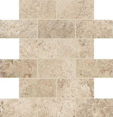 Cavatina Tile Brick Mosaic 2" x 4" - Encore