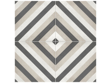 Form Diamond Deco Tile 8" x 8" - Sand