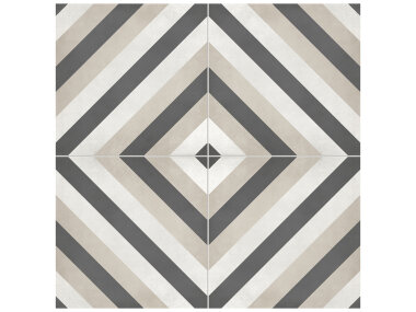 Form Diamond Deco Tile 8" x 8" - Sand