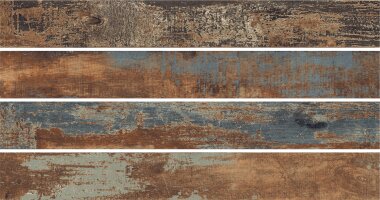Colorart Wood Look Porcelain Tile 6" x 48" - Navy