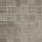Organic Rug Tile Mosaic 2" x 2" - Teak