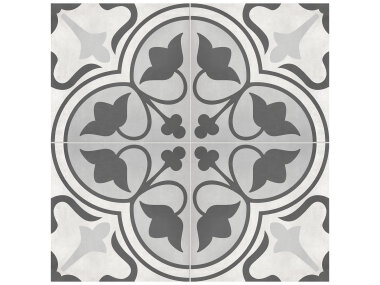 Form Clover Deco Tile 8" x 8" - Ice