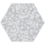 Riazza Hexagon Tile 9" x 10" - Azulio