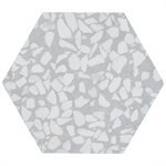 Riazza Hexagon Tile 9" x 10" - Azulio