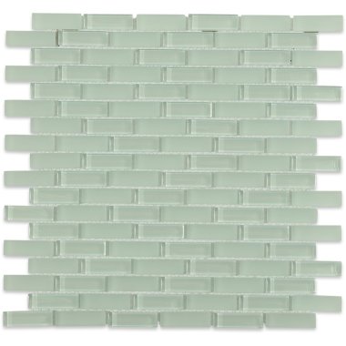 Crystal Brick Tile 11.75" x 11.75" - Seafoam