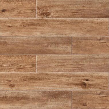 American Estates Wood Look Porcelain Tile 9" x 36" - Natural