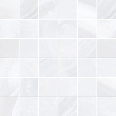 Nolita 2" x 2" Mosaic Tile 12" x 12" - Bianco
