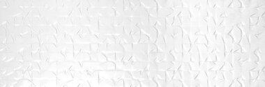 Pixel Wall Decor Tile 10" x 30" - White