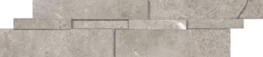 Ledger Panels Cubic Wall Panel Tile 6" x 24" - Ritz Gray