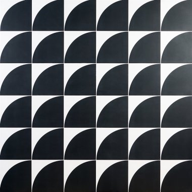 Stacy Garcia Maddox Decor Tile 8" x 8" - Floor Black