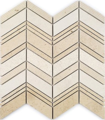 Field Stone Tile 11 3/4" x 11 3/4" - Crema