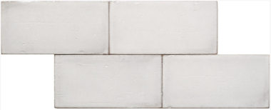 Spatula Tile 4" x 8" - Bianco Opachi