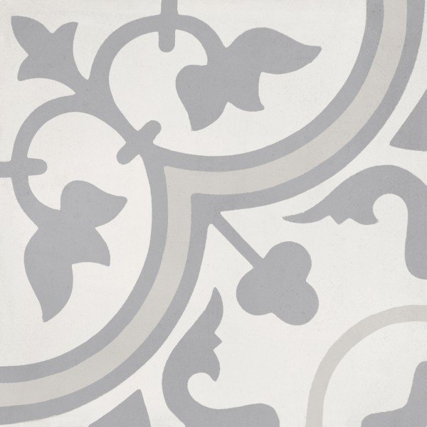 bati orient cement tile decor classic 8 x 8 off white dark grey light grey
