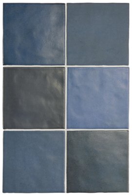 Magma Wall Tile 5" x 5" - Sea Blue