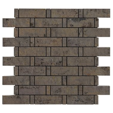 Artile Basketweave Tile 11.81" x 11.81" - Copper