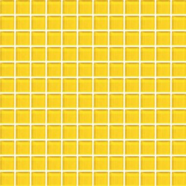 Color Appeal Tile Mosaic 1" x 1" - Vibrant Yellow