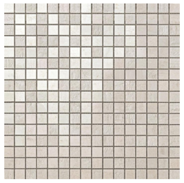 Mark Mosaic Mix Matte Tile 5/8 x 5/8 - Gypsum