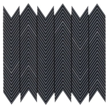 Caden Tempo Tile 11.41" x 11.61" - Silver