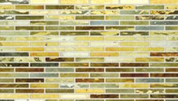 Dazzling Green Glass Mosaic Tile 12