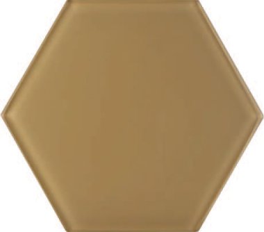 Vetro Hexagon 6" x 6" - Warm Beige