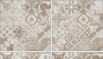 Volcano Pattern Decor Tile 24