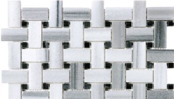 Fluid Marble Basketweave (Honed) 12