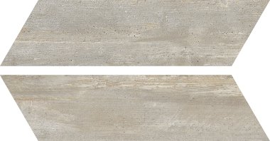 Allegria Wood Look Chevron Tile - 6" x 24" - Gray