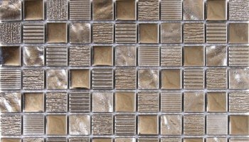 Glass Tile Mosaic Square Glossy 11.8