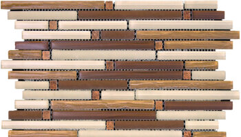 Cascades Redrock Mosaic Tile - 12.2