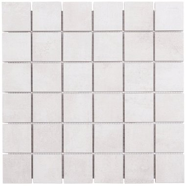 Runway Mosaic Tile 11.87" x 11.87" - Blanc