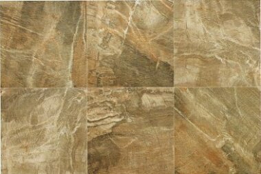 Fossil Tile 20" x 20" - Brown