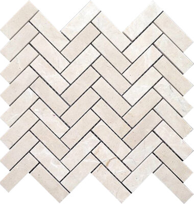 Valencia Herringbone 11.9" x 12.8" - Beige