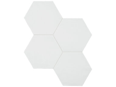 Teramoda 6" Hexagon Tile - Powder