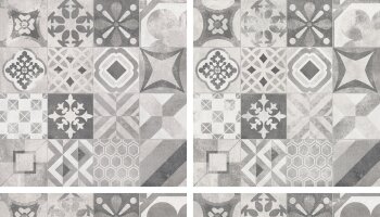 Volcano Pattern Decor Tile 24