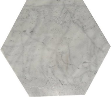 Epoch Tile Hexagon 10" x 10" - White Carrara