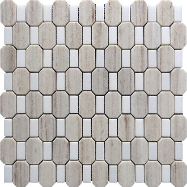 Sahara Tibesti 12.2" x 13.2" - Grey, Beige