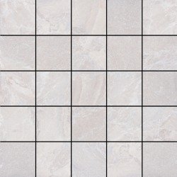 Canyon Mosaic Tile 12" x 12" - White